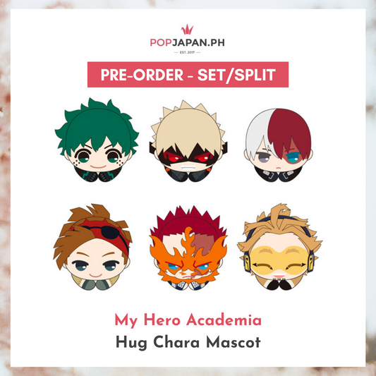 My Hero Academia Hug Chara Mascot (6 Pack Box)